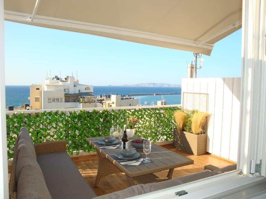 Centre Penthouse With Seaview Apartment Ираклио Екстериор снимка